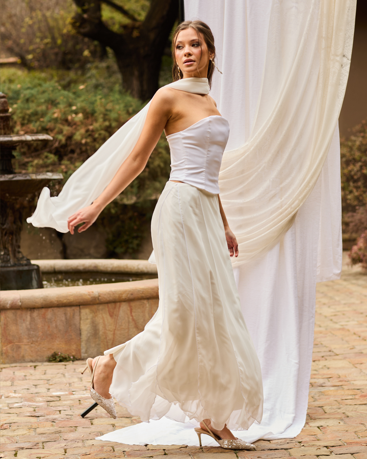 Pañuelo Elisa Blanco