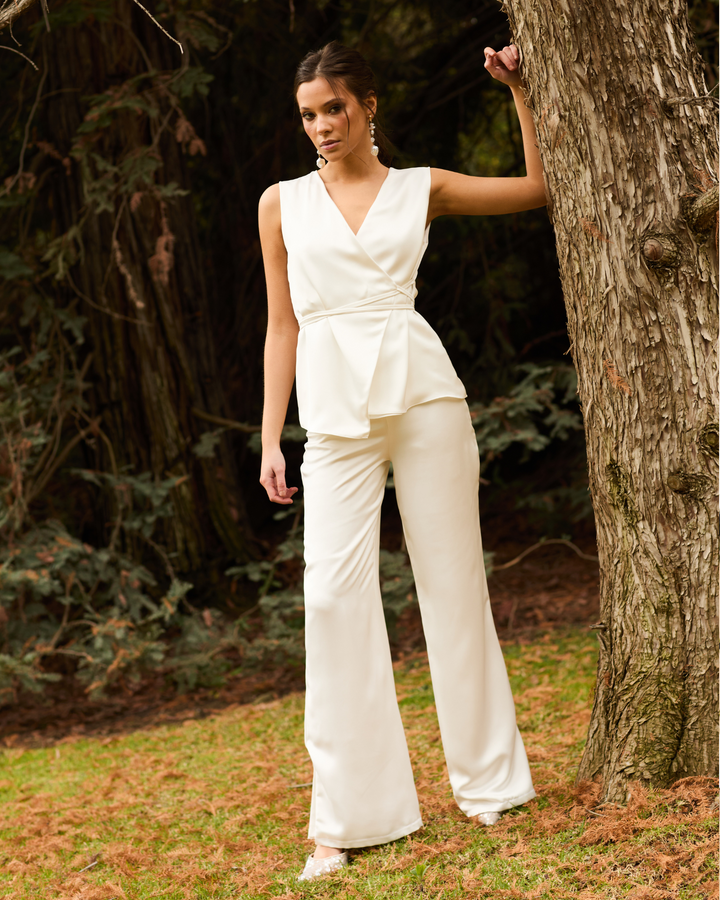 Pantalon Isabella Blanco
