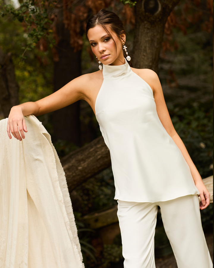 Blusa Isabella Blanca