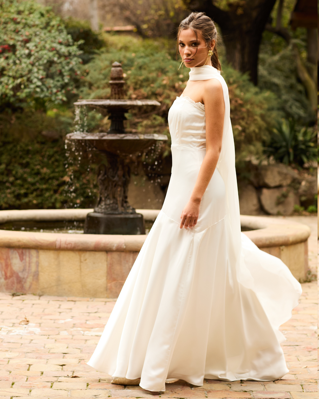 Vestido Gala Blanco