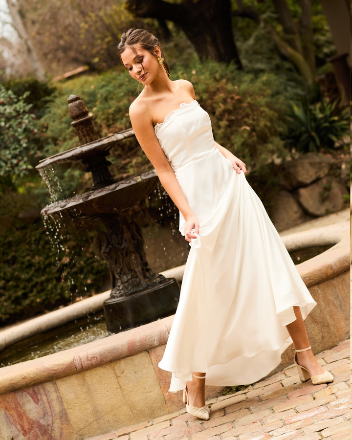 Vestido Gala Blanco