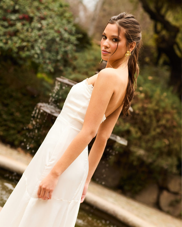 Vestido Gala Blanco