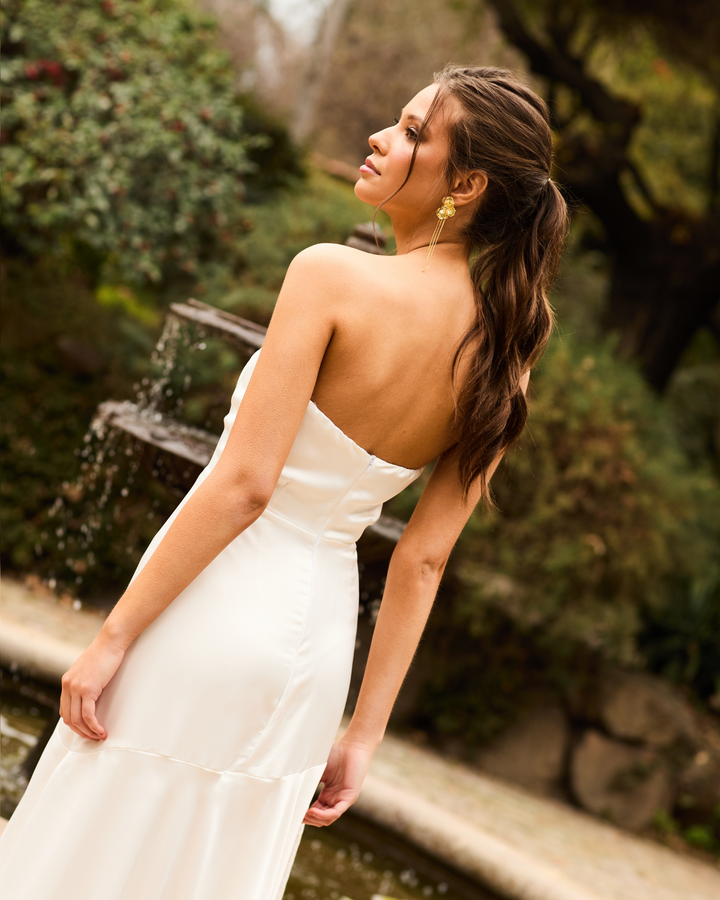 Vestido Gala Blanco