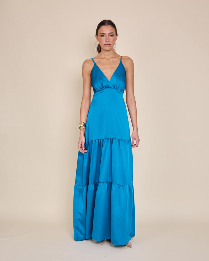 Vestido Leticia Petroleo