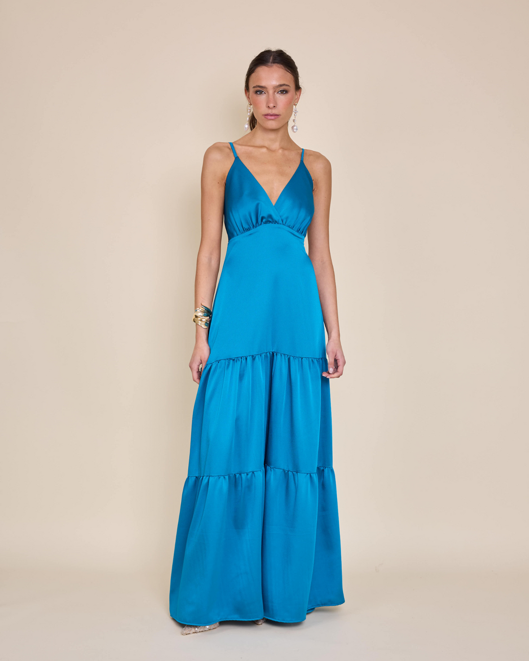 Vestido Leticia Petroleo