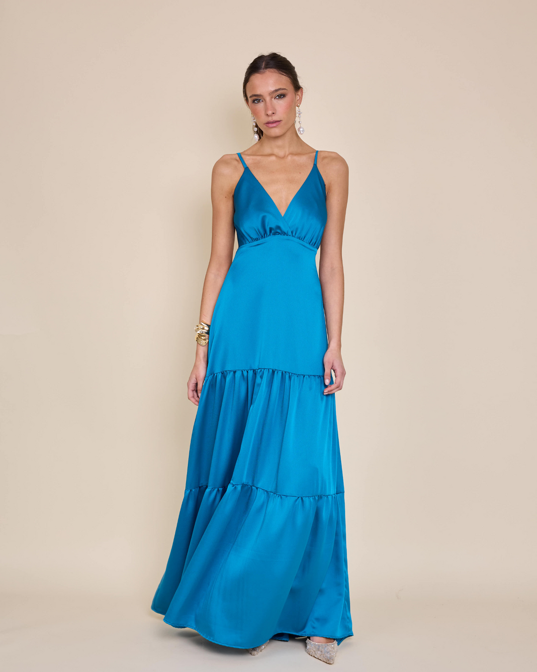 Vestido Leticia Petroleo