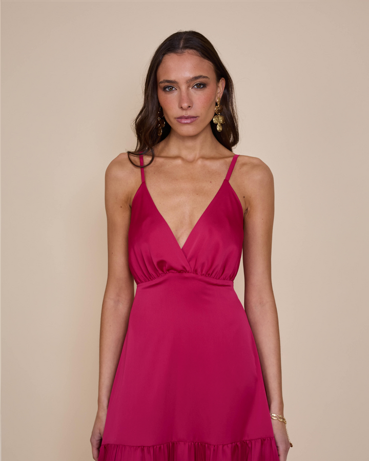 Vestido Leticia Magenta