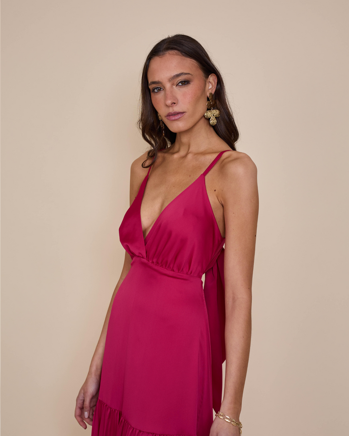 Vestido Leticia Magenta