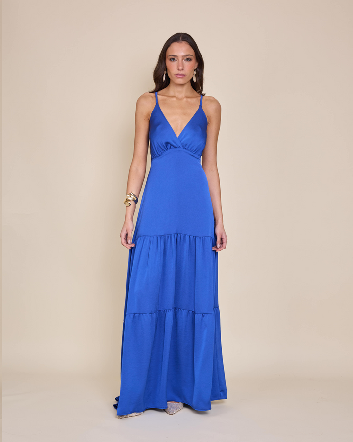 Vestido Leticia Azul Electrico