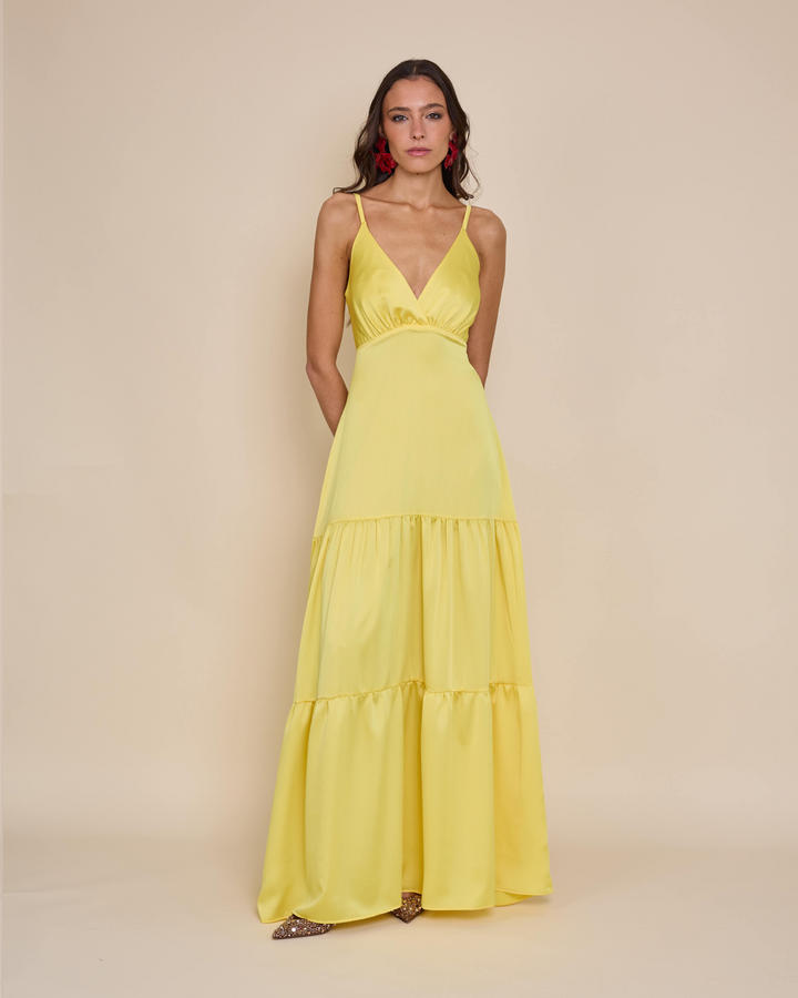 Vestido Leticia Amarillo