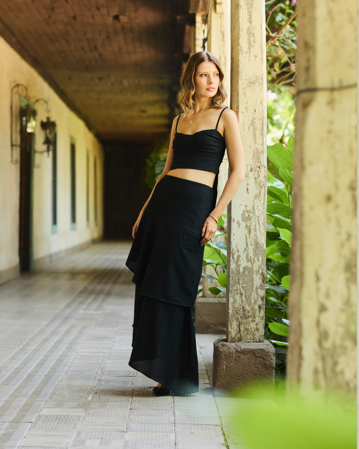 Falda Alma Negro