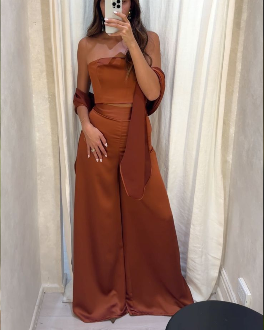 Pantalon Carmina Terracota