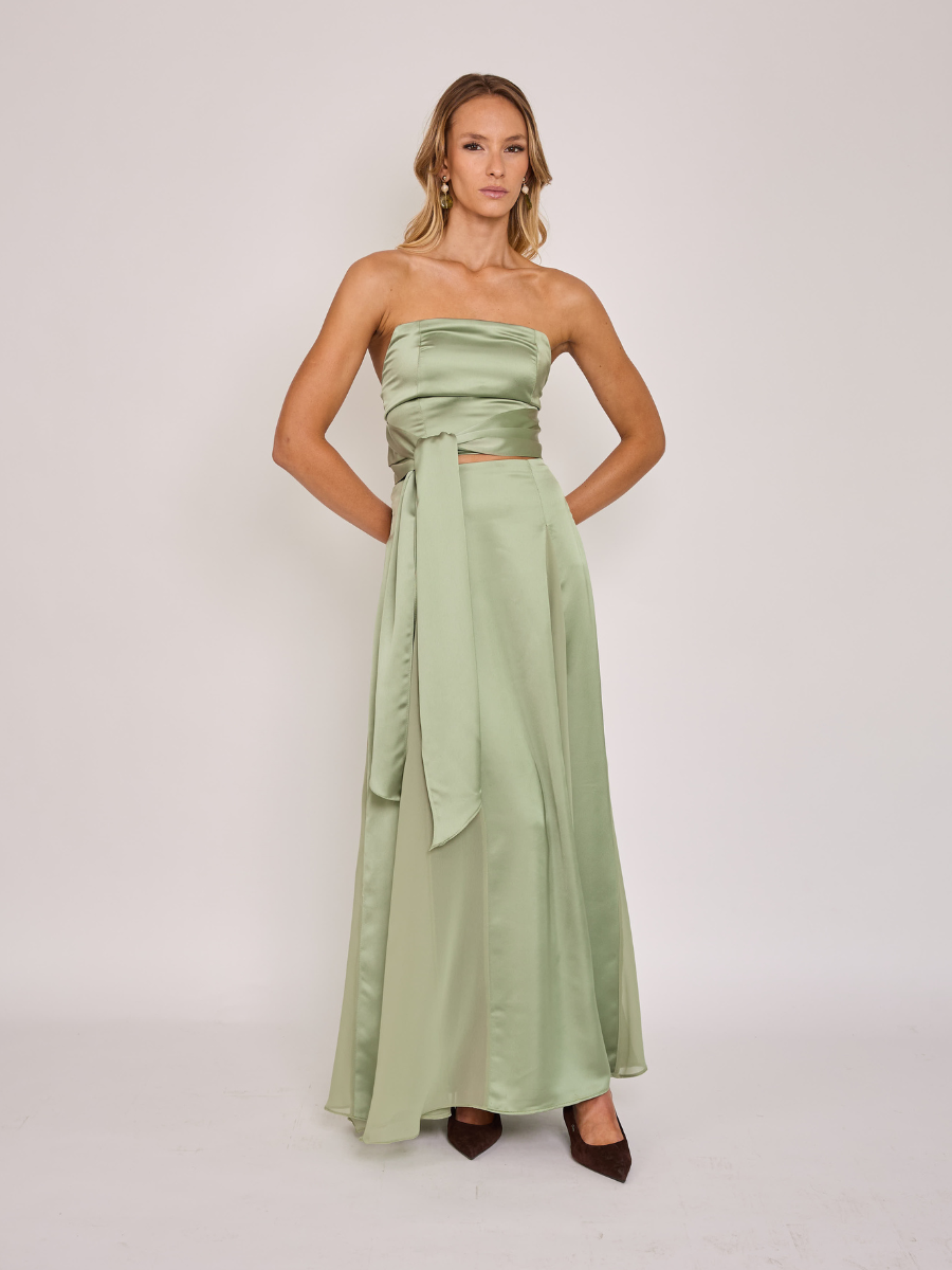 Top Flavia Verde Agua