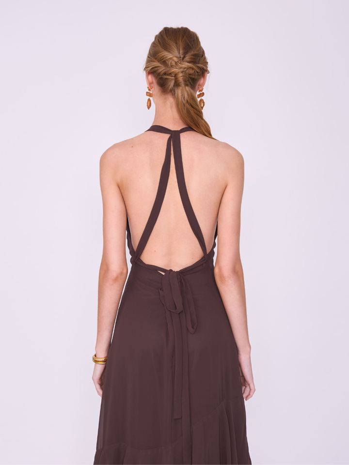 Vestido Diana Cafe