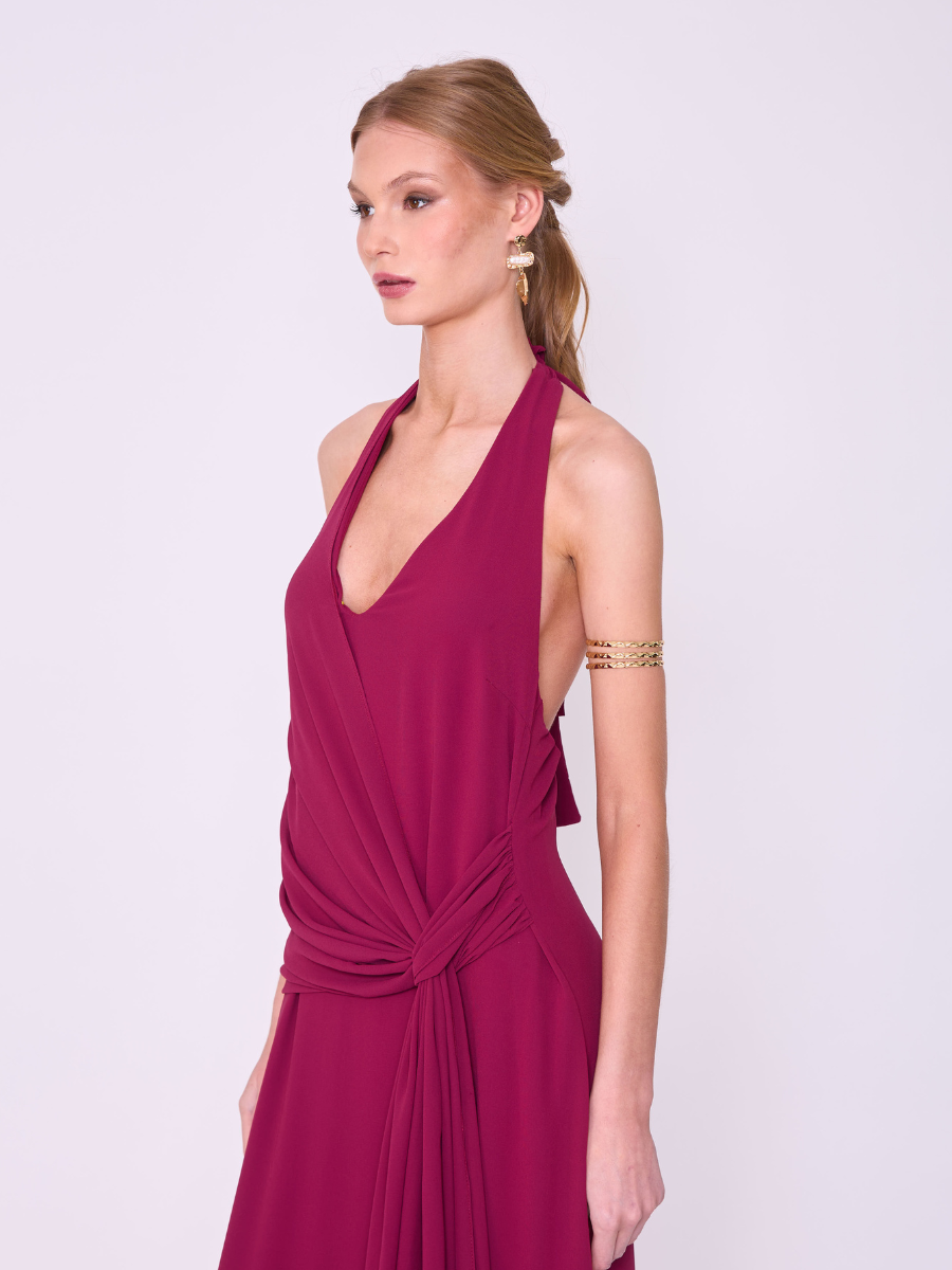 Vestido Antonia Magenta