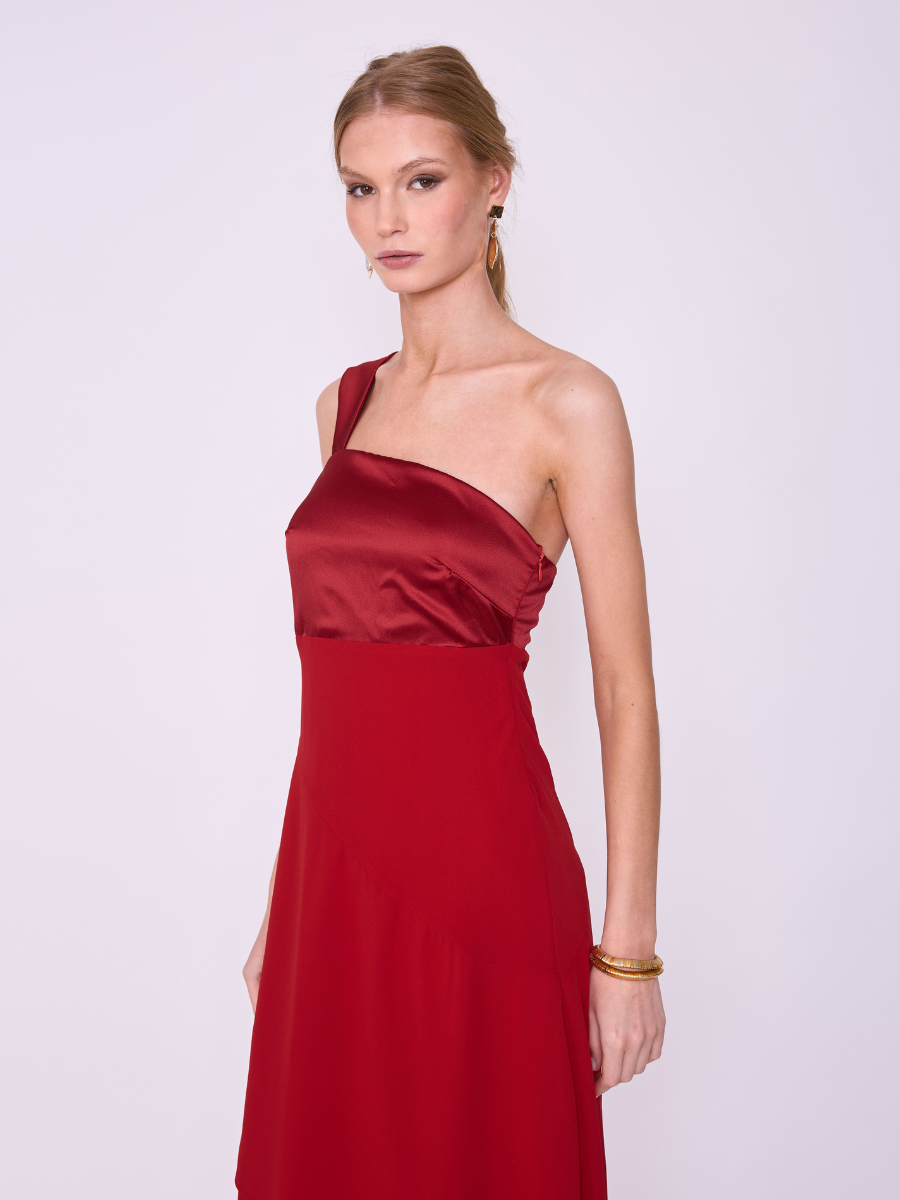 Vestido Antonieta Rojo