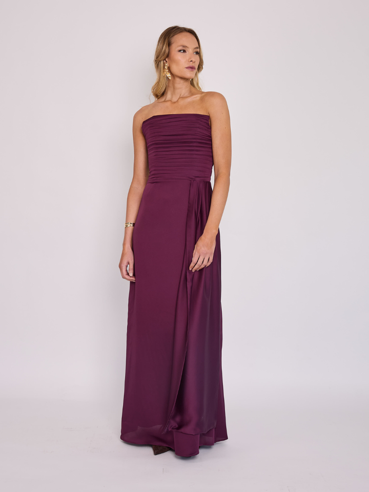 Vestido Aitana Vino