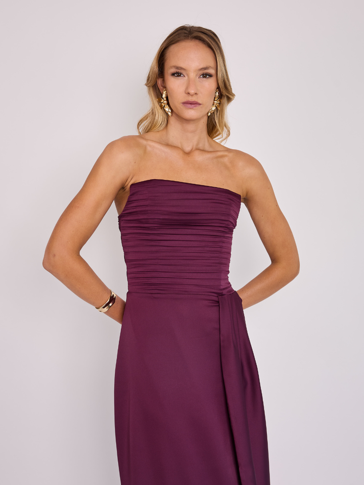 Vestido Aitana Vino