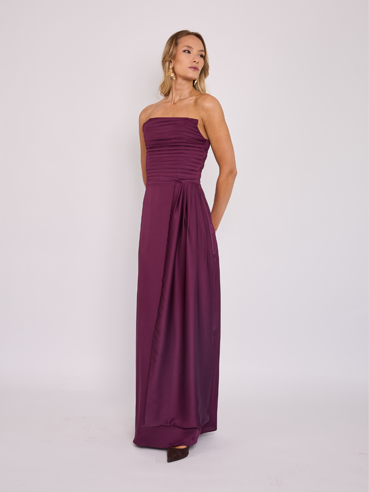 Vestido Aitana Vino