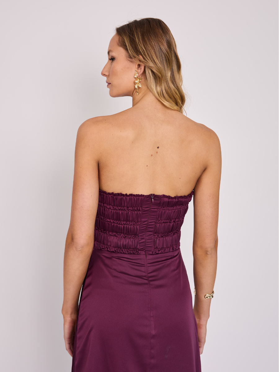 Vestido Aitana Vino
