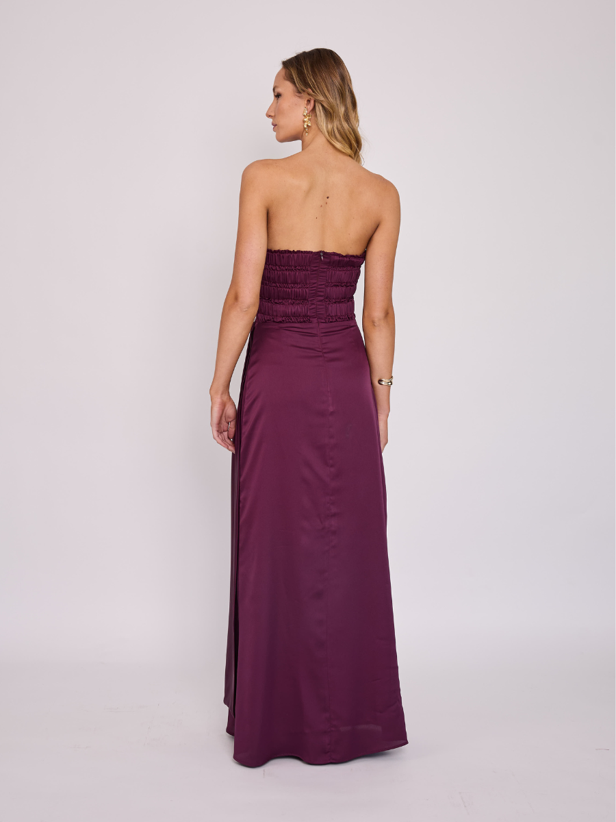 Vestido Aitana Vino
