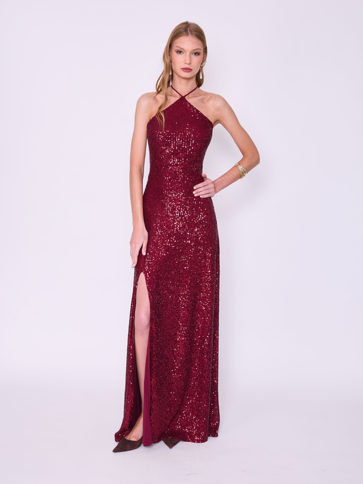 Vestido Augusta Rojo Italiano