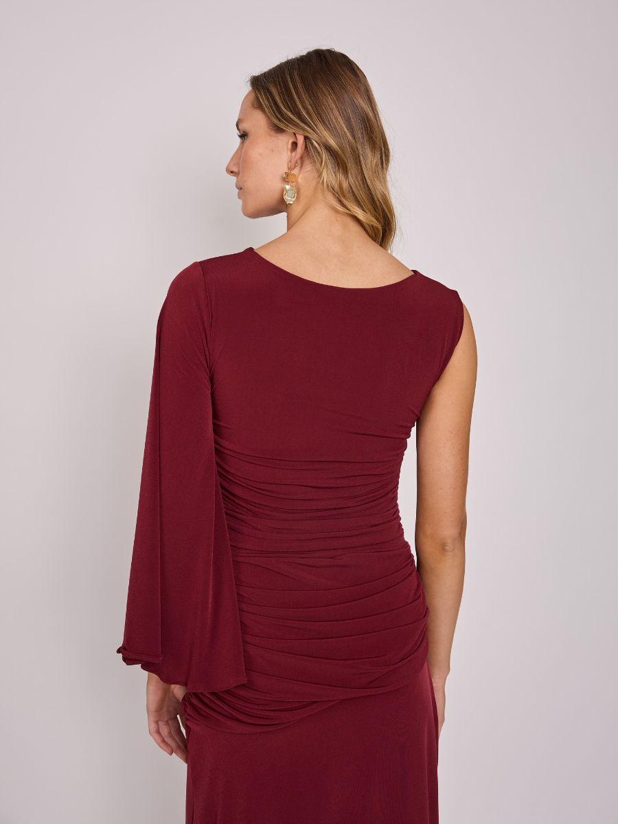 Vestido Carlota Burdeo