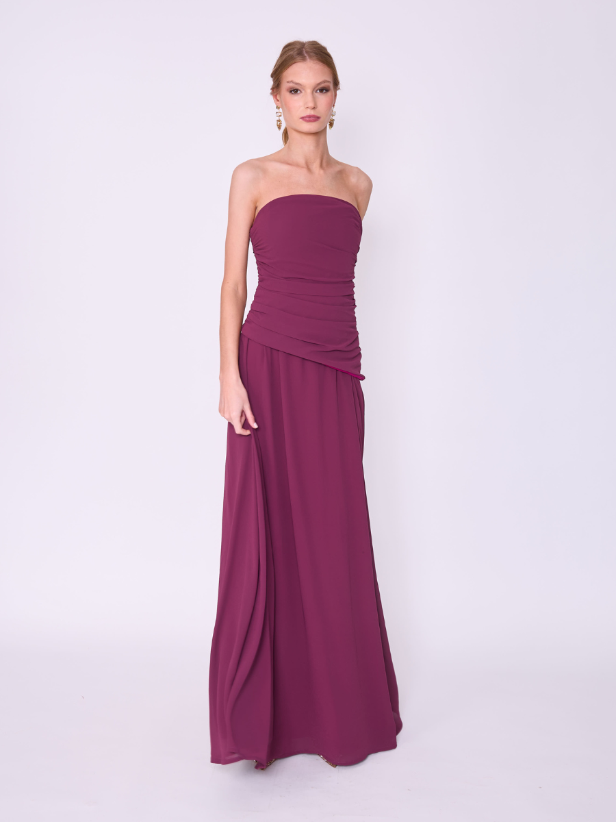 Vestido Anastasia Vino