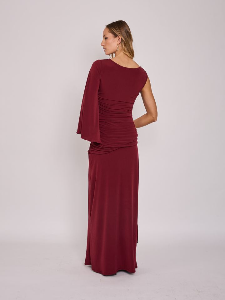 Vestido Carlota Burdeo