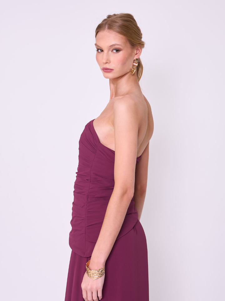 Vestido Anastasia Vino