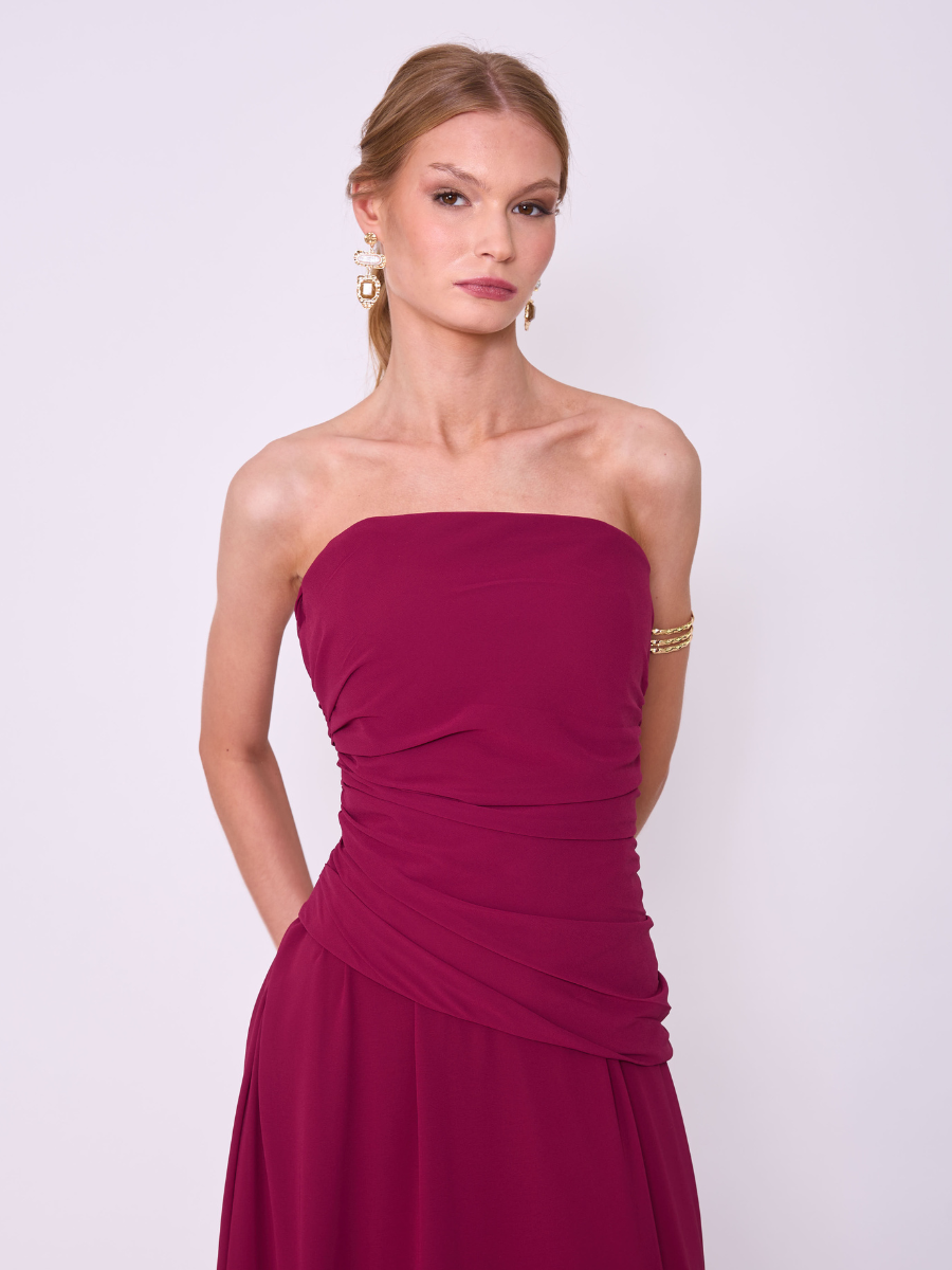 Vestido Anastasia Magenta