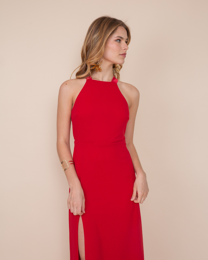 Vestido Vicenta Rojo