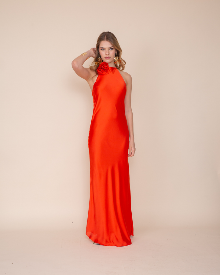 Vestido Mallorca Naranjo