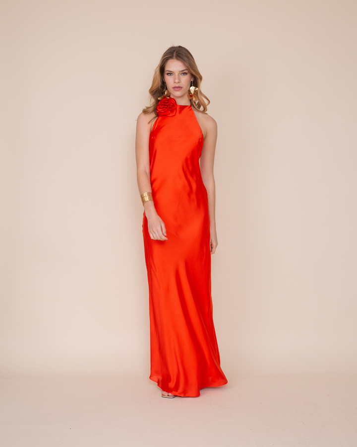 Vestido Mallorca Naranjo