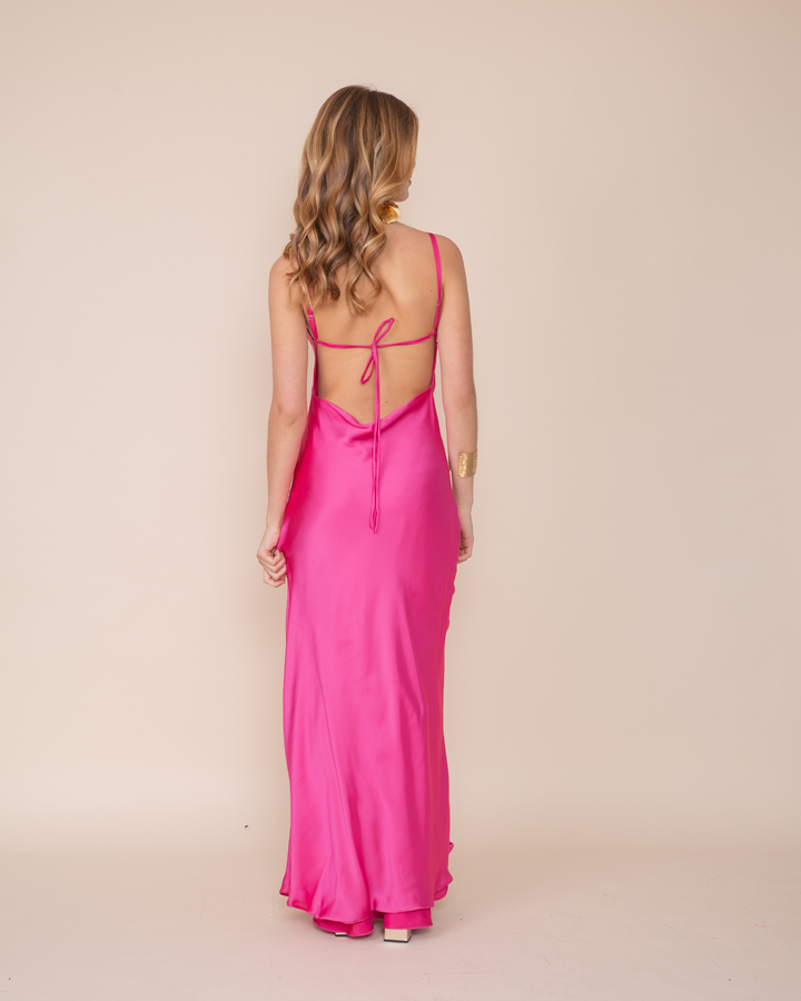 Vestido Victoria Fucsia