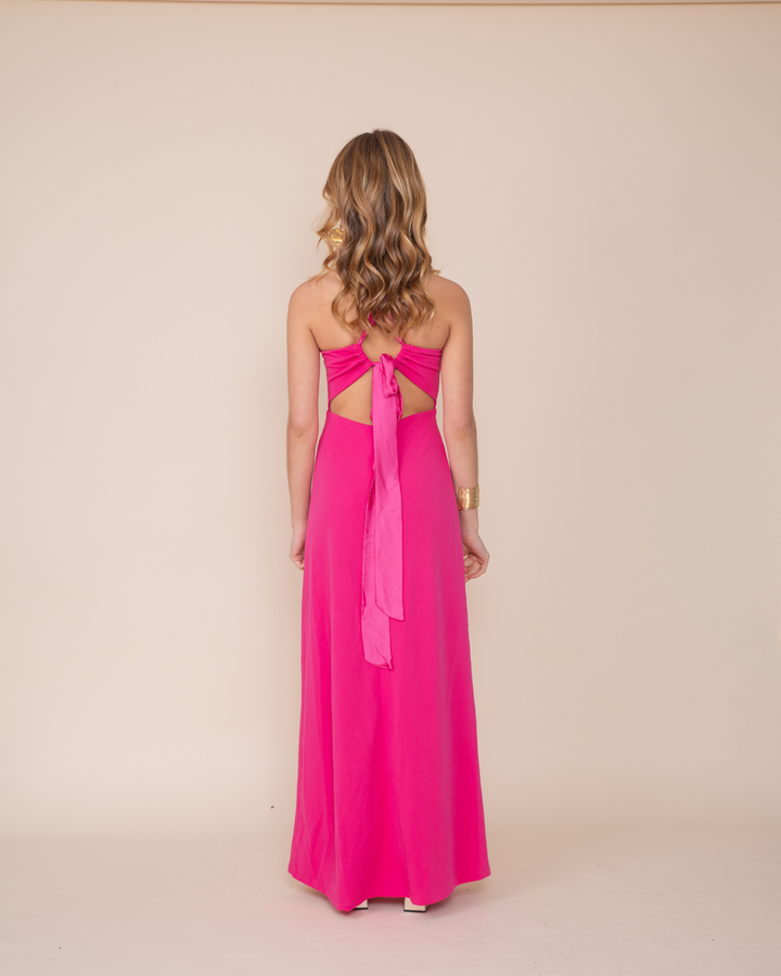 Vestido Vicenta Fucsia