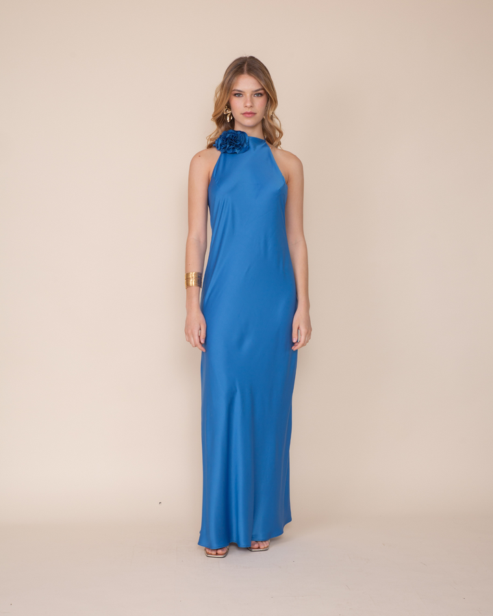Vestido Mallorca Azul Claro