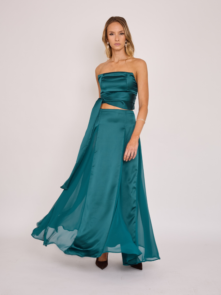 Falda Flavia Verde