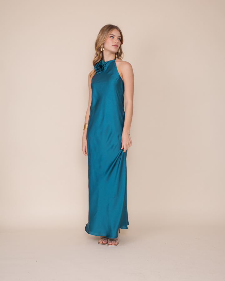 Vestido Mallorca Azul Francia