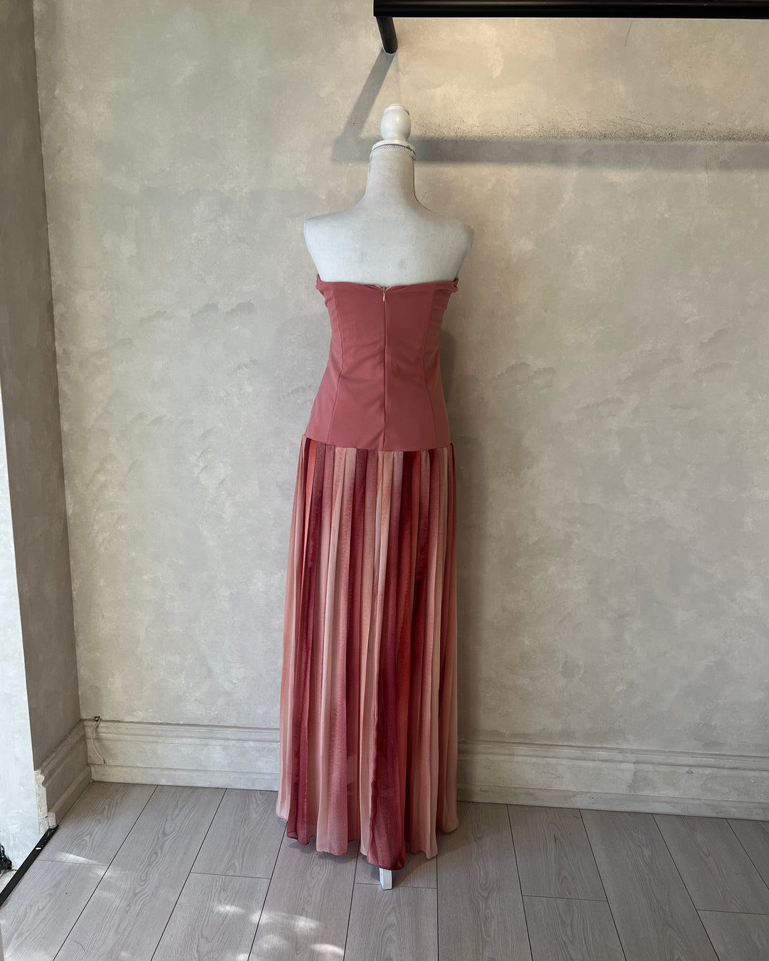 Vestido Noelia Palo Rosa
