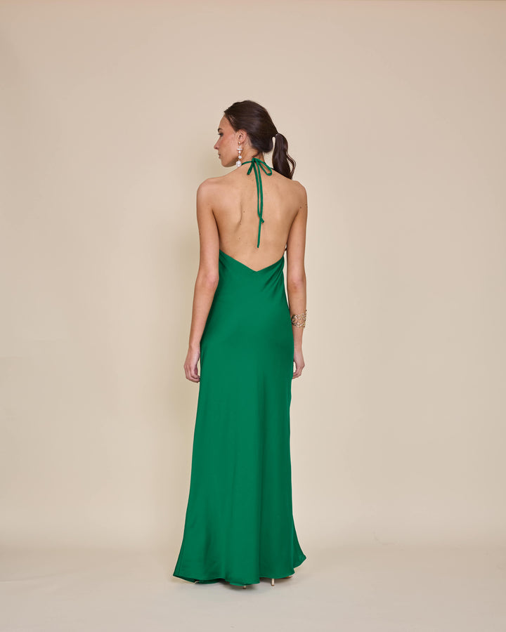 Vestido Bianca Verde Pastel