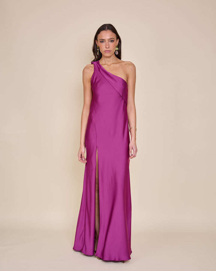 Vestido Agostina Magenta