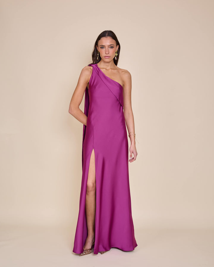 Vestido Agostina Magenta