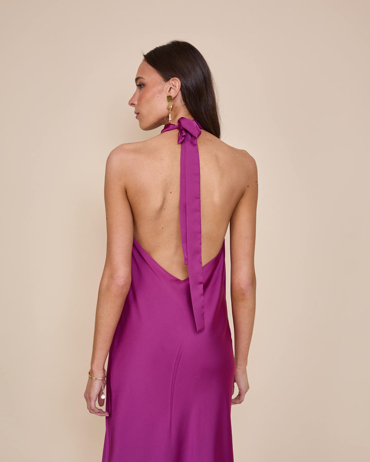 Vestido Berna Magenta