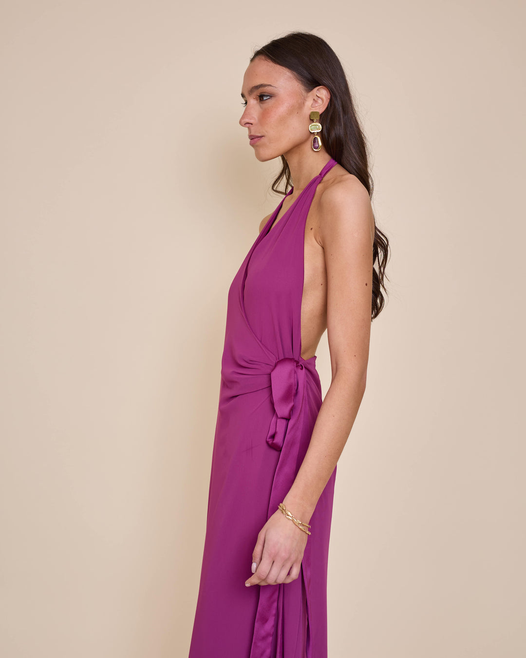 Vestido Atenea Magenta