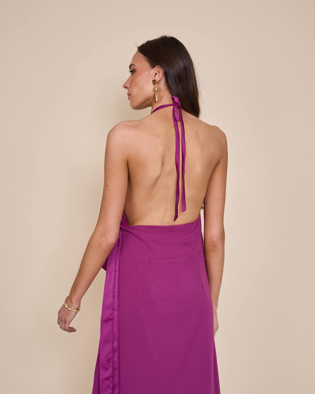 Vestido Atenea Magenta