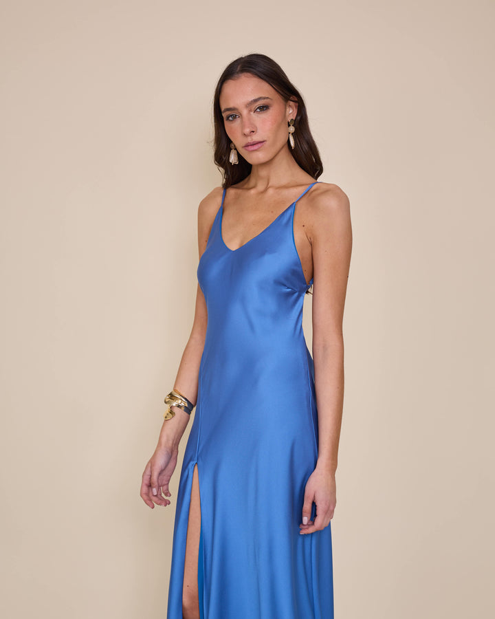 Vestido Victoria Azul Claro