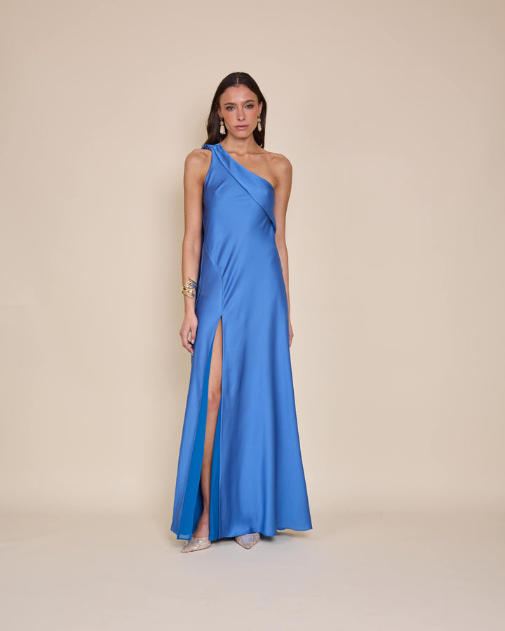 Vestido Agostina Azul Claro