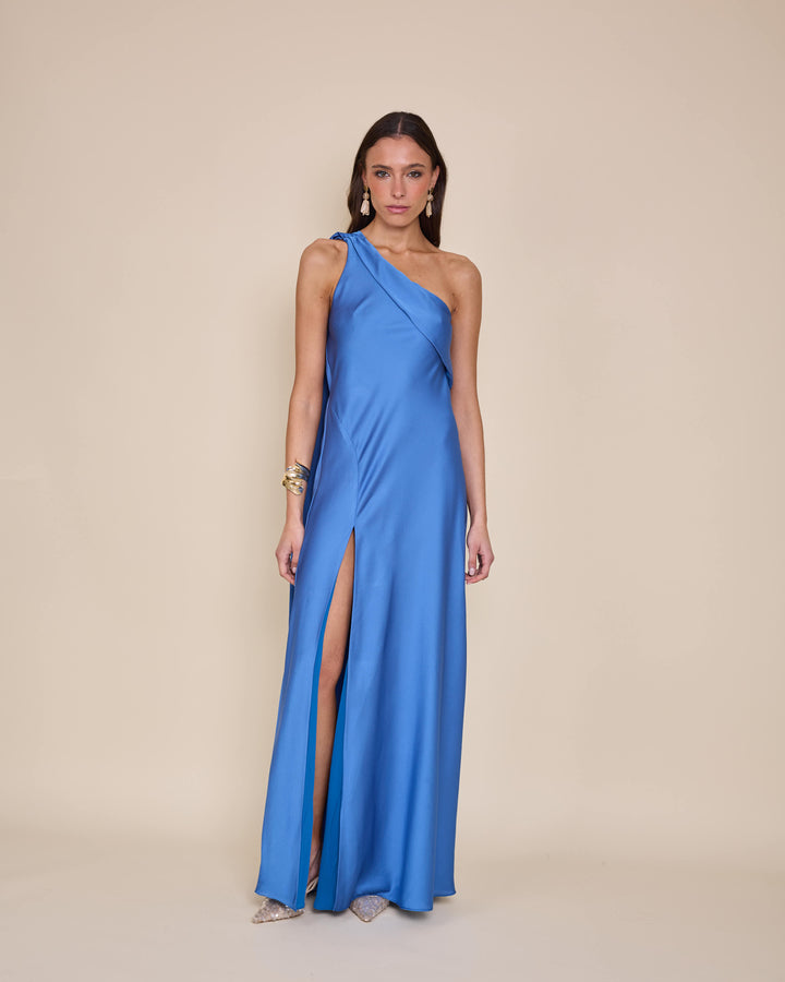 Vestido Agostina Azul Claro