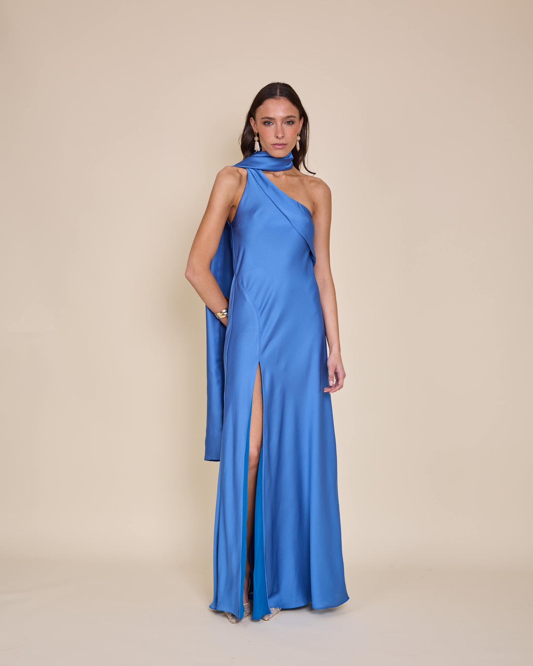 Vestido Agostina Azul Claro